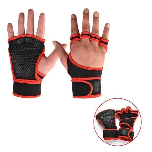 Unisex Weight Lifting Gloves Gym Palm Wrist Protection