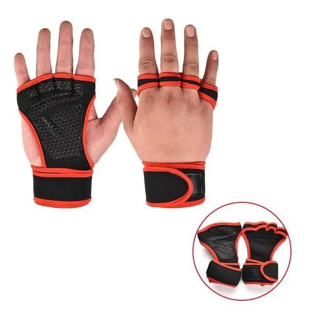 Unisex Weight Lifting Gloves Gym Palm Wrist Protection