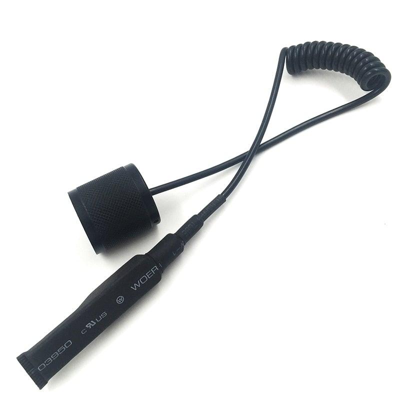 Waterproof Z45 LED Zoomable Rechargeable Camping Flashlight