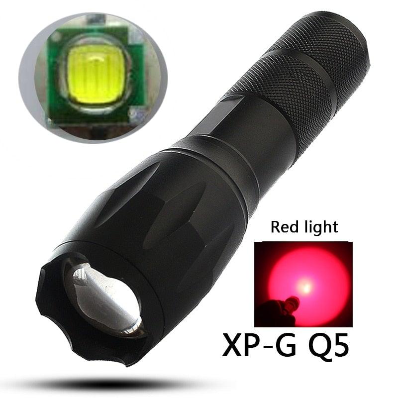 Waterproof Z45 LED Zoomable Rechargeable Camping Flashlight