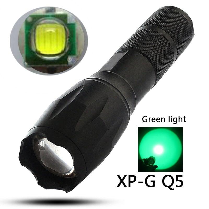 Waterproof Z45 LED Zoomable Rechargeable Camping Flashlight